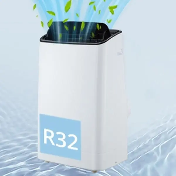 14,000 BTU Portable Air Conditioner, 3-in-1 Energy Efficient AC Unit – Cools Up to 700 Sq. Ft, Ideal for Large Room, Campervan, Office, or Temporary Space, Includes Remote Control & Installation Kits.
