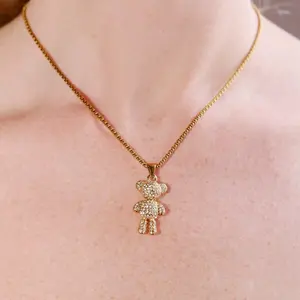 Gummy Bear Pendant Necklace