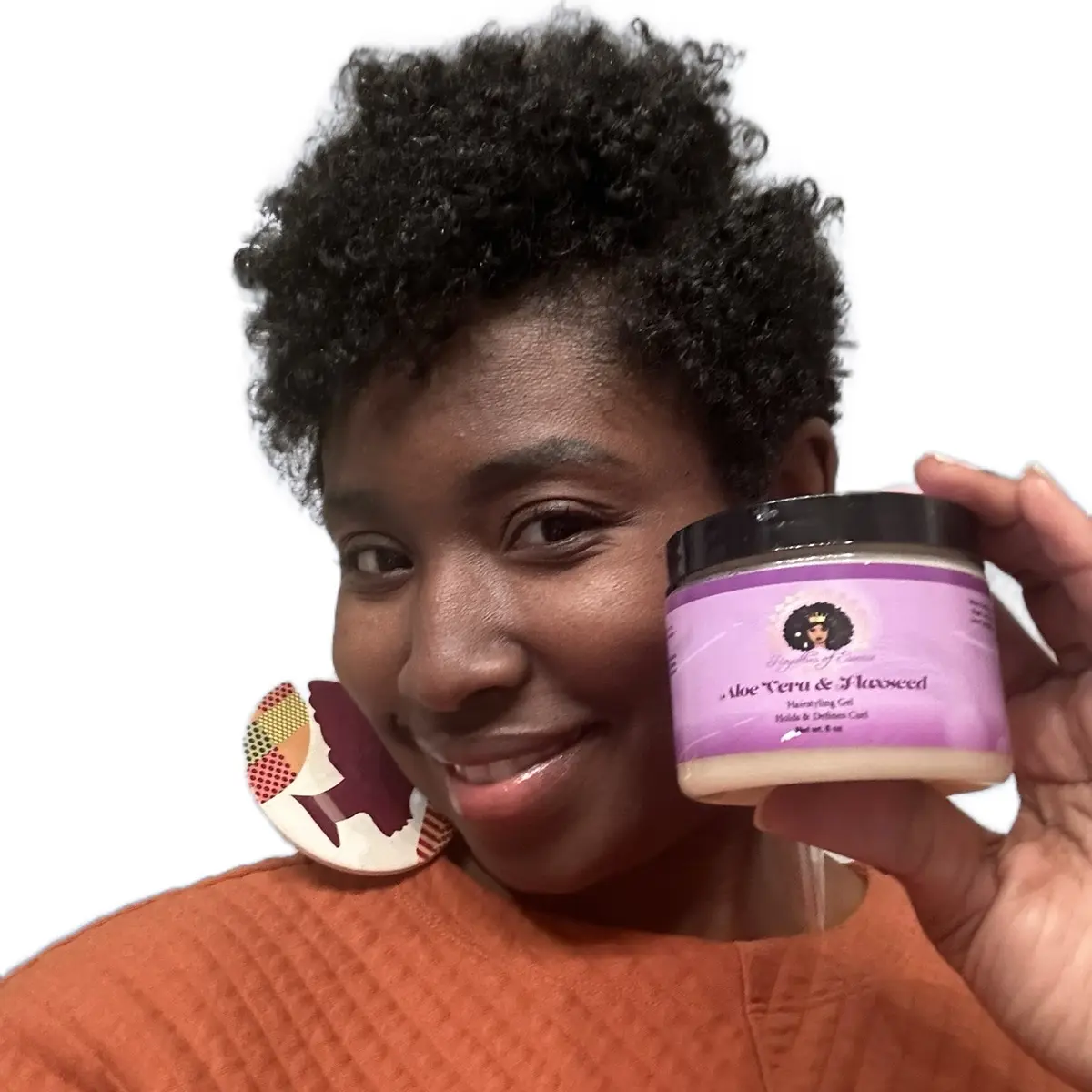 Aloe Vera & Flaxseed Hairstyling Gel