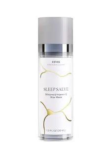 ESTAS Sleep Salve Overnight Scar Mask - Intensive Hydrating Moisturizer with Silicone & Vitamin E for Smoother Skin Repair