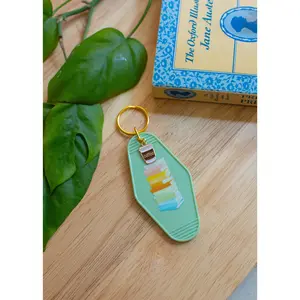 Happy Stacks Keychain