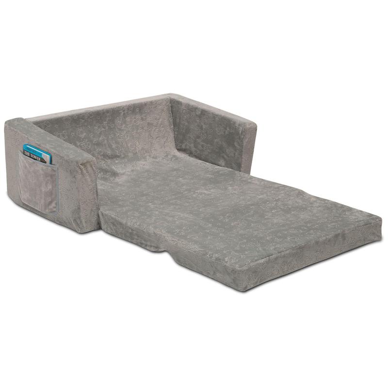 Serta Perfect Convertible Sleeper Extra Wide Grey