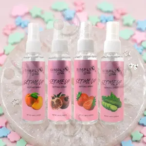 Fruit-Scented Makeup Fixing Spray, Long-Lasting Makeup Setting Mist for All Skin Types