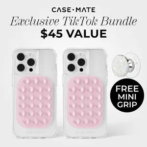 Case-Mate Two Pack Stick It! Adhesive Suction Phone Mount And Mini Suction Phone GripTikTok Exclusive Bundle Case-Mate Two Pack Stick It! Adhesive Suction Phone Mount And Mini Suction Phone GripTikTok Exclusive Bundle