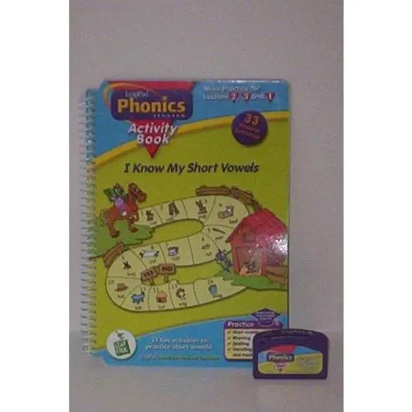 USED Book - LeapPad Phonics Program Activity Book I Know My Short Vowels by LeapPad   LeapFrog (Unknown)