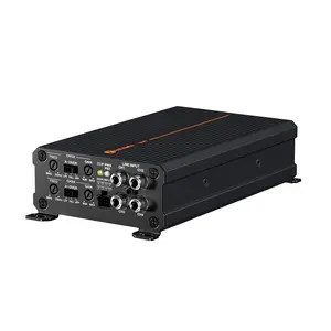 Fosi Audio CA30 4 Channel Car Amplifier Class D, Independent Crossover RCA/High Level Input, 88% Efficiency 100W x 4 @ 4Ω/320W Bridged, Mini Low Noise HiFi Amp for Vehicle Stereo Audio Sound System