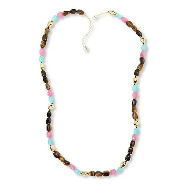 Connie Craig Carroll Jewelry Bristol 40" Gemstone Bead Necklace