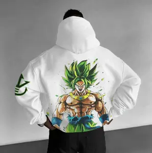 Oversized Unisex Anime Brolyyy Hoodie, Graphic Anime T-shirt, Sweatshirt, Hoodie, Trending shirt, Gift for fan