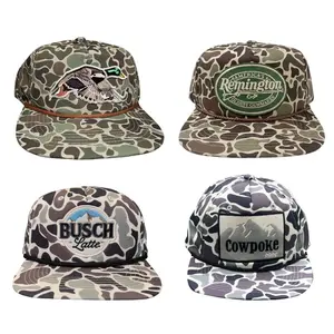 LIMITED EDITION Camo Trucker Hats for Men & Women | Mallard Duck, Remington, Cowpoke Western, Busch Latte Snapback | Premium Adjustable Hunting & Fishing Gear