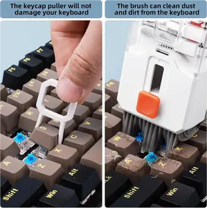 Keyboard Cleaning Kit Laptop Cleaner, 10-in-1 Computer Screen Cleaning Brush Tool, Multi-Function PC Electronic Cleaner Kit for iPad iPhone Pro Camera Smartphone