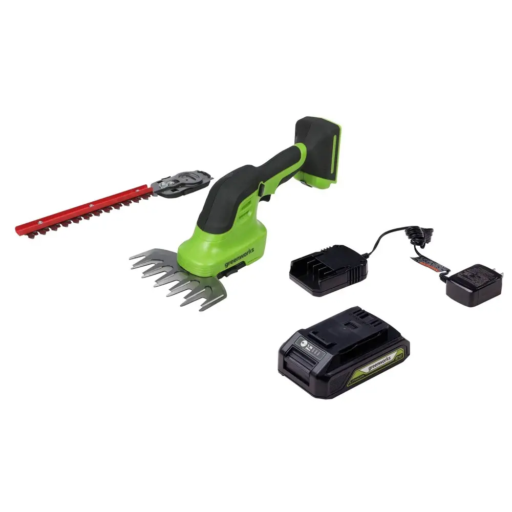 Greenworks 8" Shear Shrubber Hedge Trimmer Greenworks 8" Shear Shrubber Hedge Trimmer