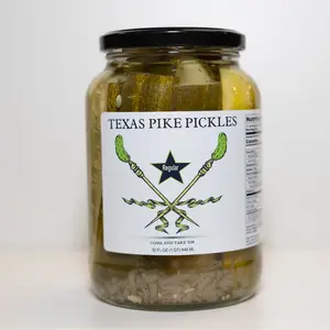 Texas Pike Pickles Regular Dill Spears 32oz