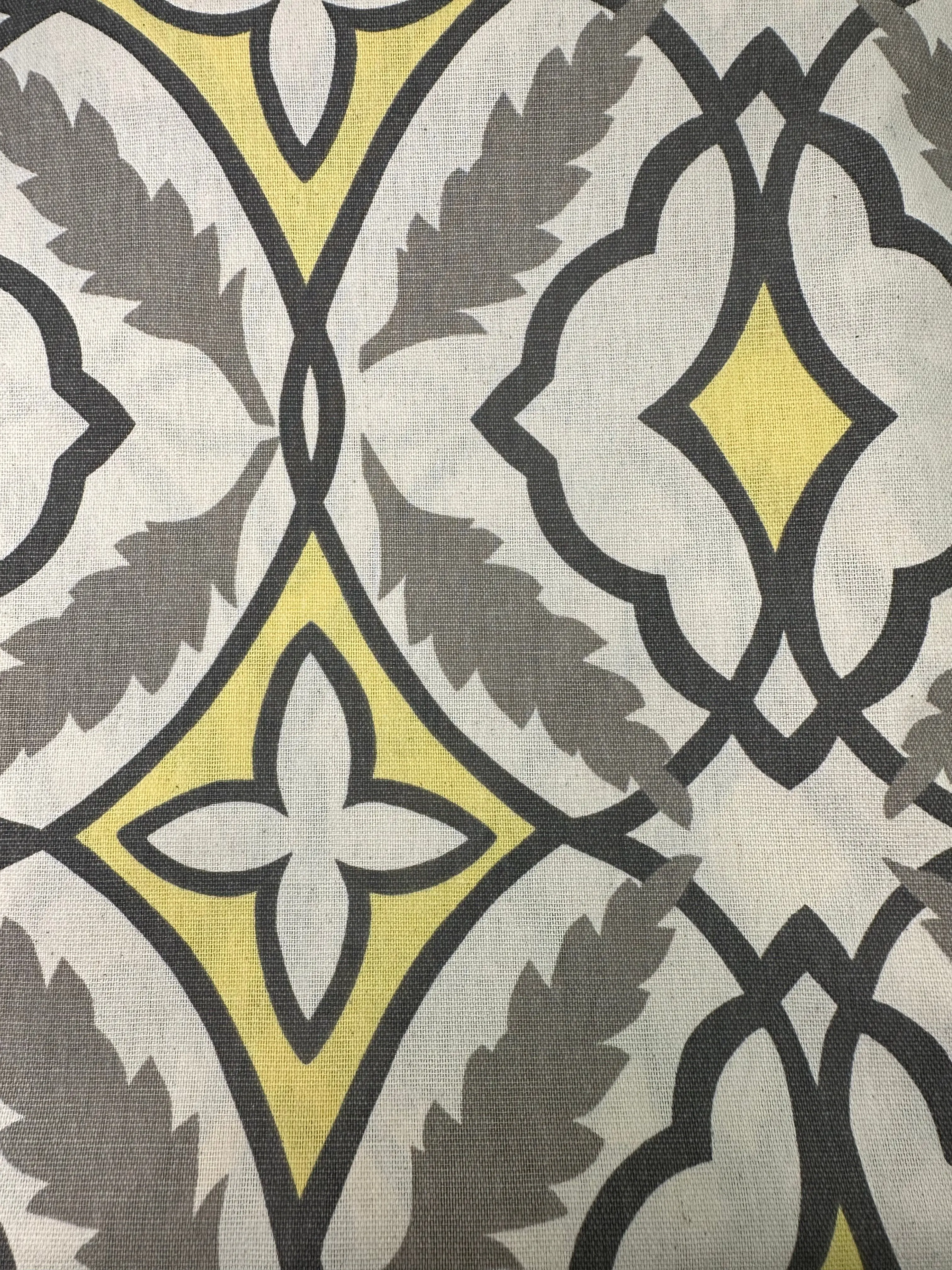 $30 Whole 5 Yard Cut - Upholstery Duck Fabric - Diamond Trellis - Richloom