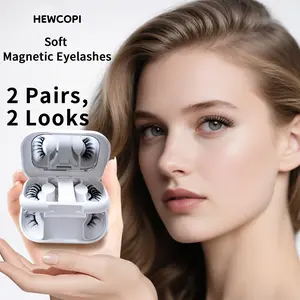 Soft Magnetic Eyelashes All-in-One Kitwith Applicator, Reusable Magnetic Lashes withoutEyeliner, False Lashes, Waterproof,Lightweight, Suit for Natural Makeup tiktok shop