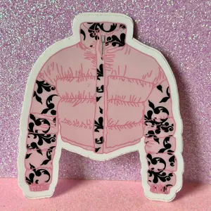 Puffer Jacket Sticker