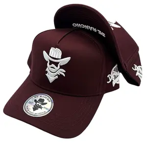 De rancho a frame hat ( Burgundy)