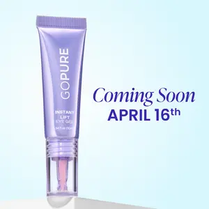 GOPURE Instant Lift Eye Gel [Launch 4.16]- For Puffiness & Bags, Wrinkles, Fine Lines and Dark Circles, Anti Aging Skin Care for Men & Women with Collagen Targeting Biotech