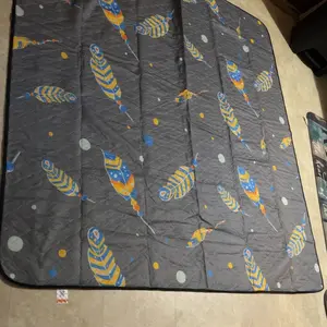 LOOBANI 2-Pack Extra Large 72x72 Inch Reusable Dog Pee Pads - Non-Slip Washable Fast Absorbent Pet Whelping Mats for Incontinence, Housebreaking, Crate & Playpen Use, Soft Comfortable Floor Protection for Puppies & Adult Dogs,  Litter Box Enclosure