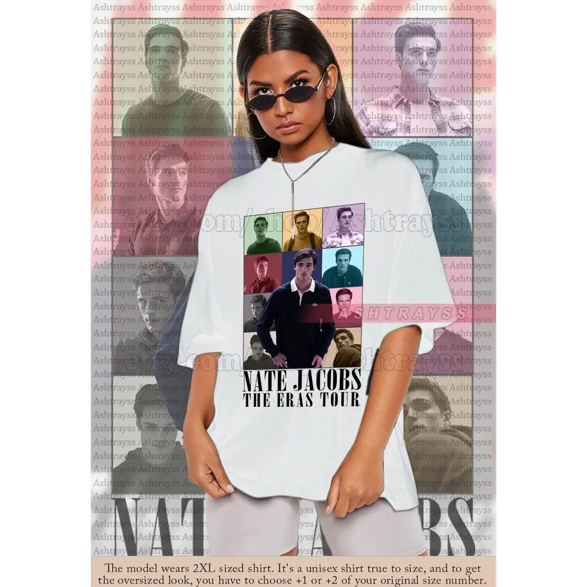 Nate Jacobs Tee, Jacob Elordi The Eras Tour Tshirt