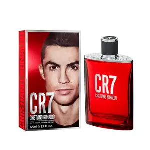 Cristiano Ronaldo CR7 Eau de Toilette 3.4 oz for Men | Woody Aromatic Men's Cologne with Bergamot, Cardamom & Vanilla | Long-Lasting Fresh Fragrance