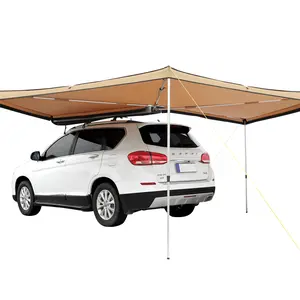 VEVOR Vehicle Awning 270 Degree,  8.2' Height Retractable Car Side Awning, PU3000mm UV50+ Car Awning with Waterproof Storage Bag, Suitable for Truck, SUV, Van, Campers
