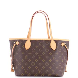 Pre-owned Louis Vuitton Canvas Coated Tote Bags REBAG Neverfull Tote Monogram Canvas PM by Rebag