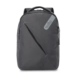 Mochila Totto Osaka Negro - Porta Laptop 15.4" | Mochila de Oficina con Acabado Melange