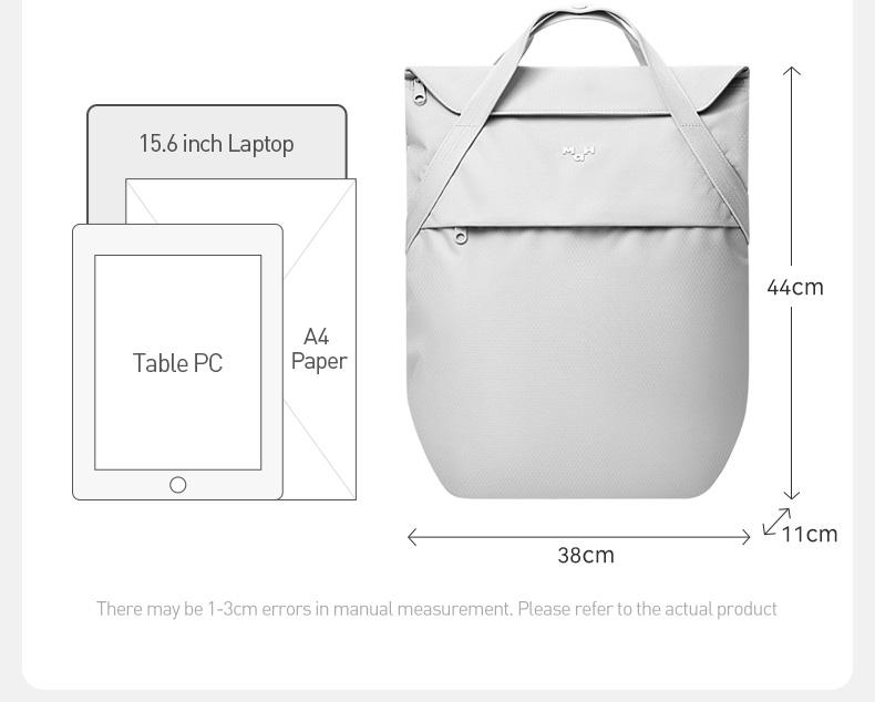 MAH 2966 Airy Travel At Ease 550g Only Flexible And Foldable Backpack