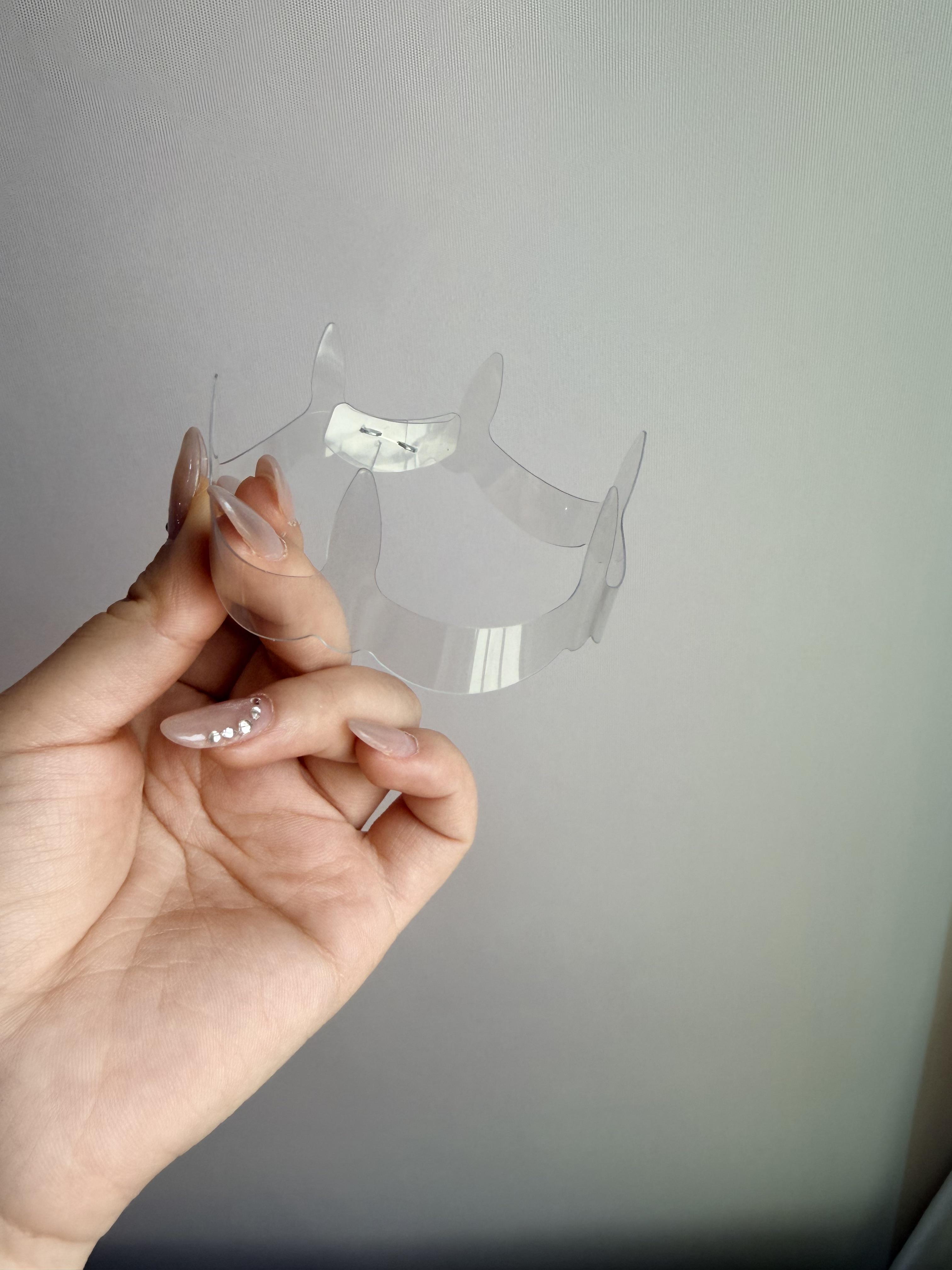 HUA Plastic Crown - to Prevent Wig from being Squeezed Inside the Box