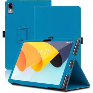Case for BYYBUO SmartPad A10_L 10.1 inch, BYYBUO SmartPad A10_L Tablet Case, Folding Stand Protective Cover with Pencil Holder and Wrist Strap, Full Protection.