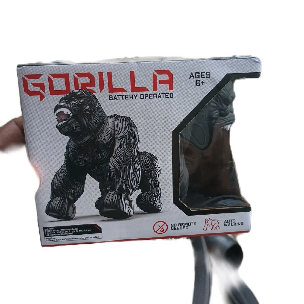 XVB Kaiju: File-0359 GORILLA Figure 6” Battery Powered Waking Action Figure