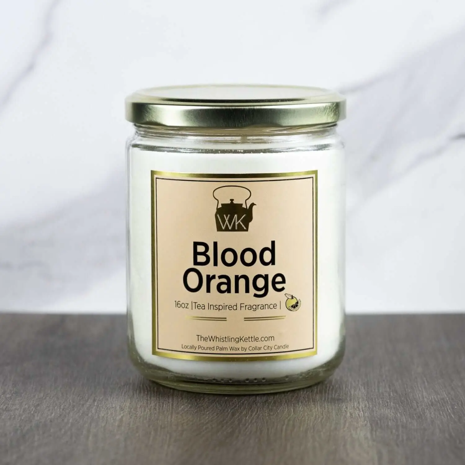 Blood Orange Scented Tea Candle Blood Orange Scented Tea Candle