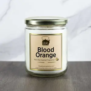 Blood Orange Scented Tea Candle