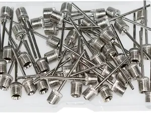 Ball Pump Needles 40pcs, Air Pump Needles for Basketball Inflating, Inflation Sports Pin