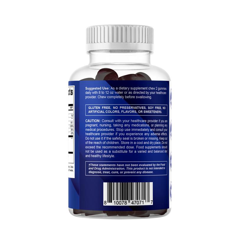 Vitamatic Ashwagandha Gummies 1500 mg Equivalent Per Serving 60 Vegan Gummies 3% Withanolides Natural Tart Cherry Flavor Dietary Supplement for Healthcare and Fitness