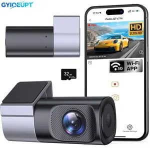 1080p Dash Cam, In-Car Camera, Front-Facing Dash Cam, Mini Dash Cam with Night Vision, 24-Hour Parking Mode, Loop Recording, G-Sensor, App, Free 32GB Memory Card Included