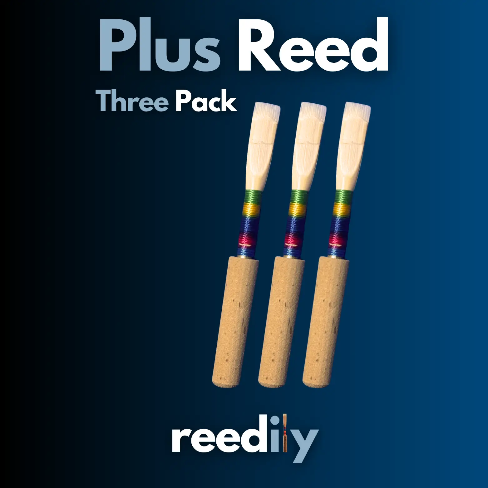 Reedily Plus – 3 Pack / Intermediate Student Oboe Reed
