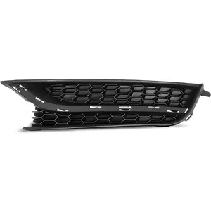 KQQIO Fog Light Cover Compatible with 2012-2015 Volkswagen Passat Replacement for 561853665E9B9 VW1038121 REPV015518 Lamp Bezel Cap w/o Fog Light Hole LH (Driver Side)
