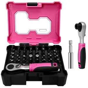 Mini Ratchet and Bit Set for Furniture, Bicycle, Motorbike Compact Precision Ratchet Screwdriver Set with Extension Rods for Home Repairs – 72-Tooth Ratchet for Small Angle Rotation