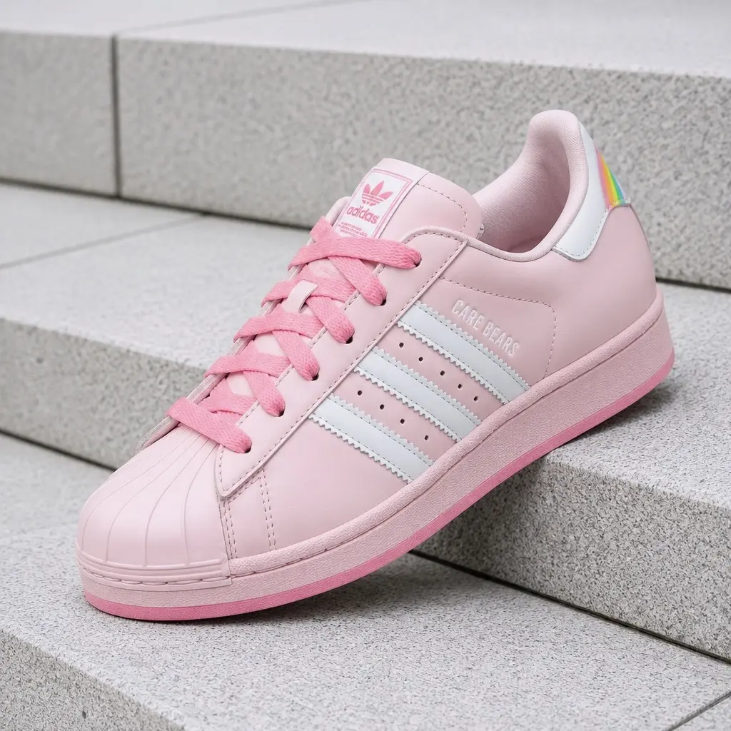 Adidas Superstar II Care Bears Cheer Bear KK4864 Women's Fashion Sneaker New