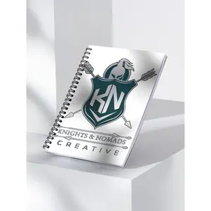 Knightly Crest Spiral Notebook