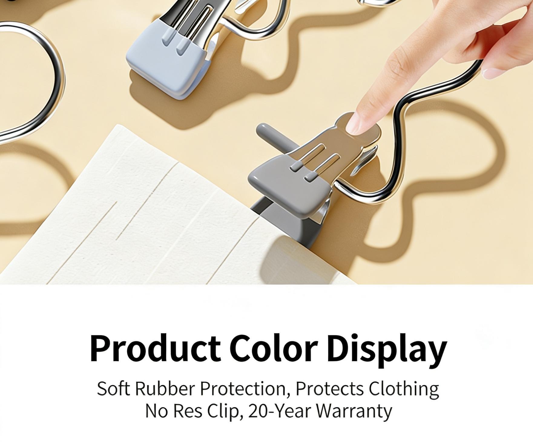 16 Pack No Trace Non Slip Pants Clips | Multi-Functional Portable Skirt Hangers with Hooks | Space Saving Clothes Clips for Laundry Drying & Closet Organization