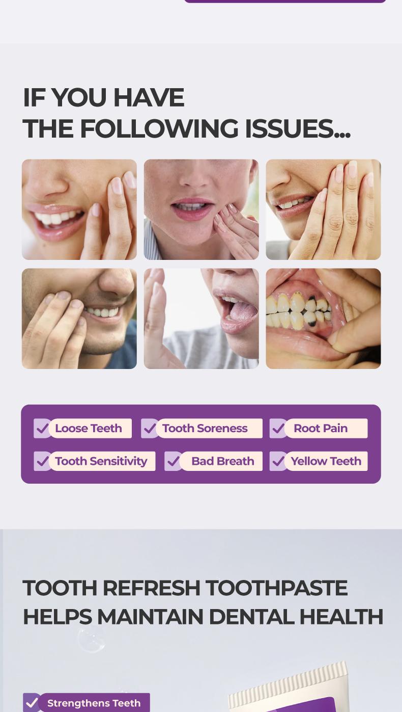 【Buy 1 Get 1 Free】Kreain Nature Oral Care Toothpaste – Fresh Breath, Gentle Oral Care Toothpaste with Natural Ingredients, Daily Use for Sensitive Teeth