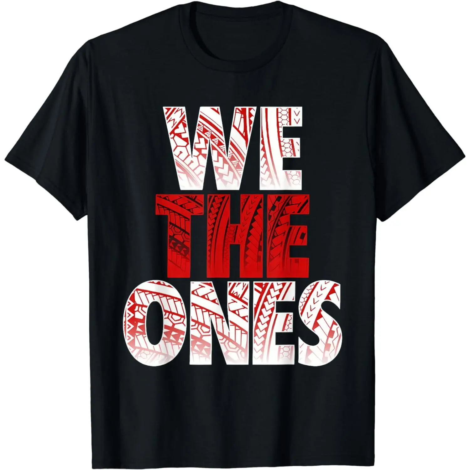 Men's Minimalist  Short-Sleeve The Bloodline Tribal Streetwear T-Shirt - Basic Top for Men (Unisex Option Available), Tshirt, Shortsleeve, Print, Denim, Round Neck, Cargo