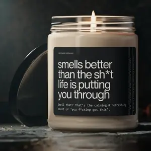 Encouragement Gift, You Got This, New Beginnings, Moving On, Starting Over, Tough Times, Warrior, Divorce Gift, Breakup, Motivational Gifts, 9oz Scented Soy Wax CandleCandle