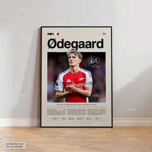 Martin Ødegaard - Arsenal poster