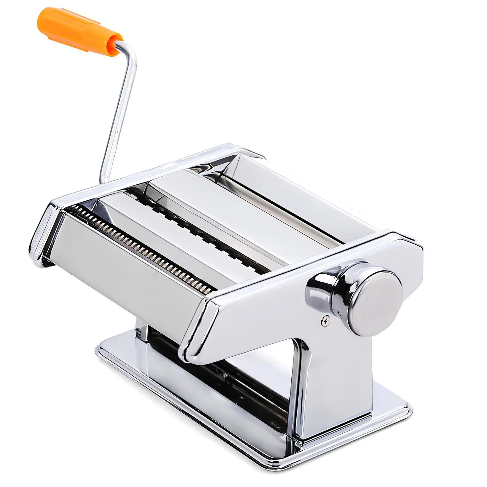 Pasta Maker Machine with Adjustable Thickness Settings, Stainless Steel Noodles Maker with Rollers and Cutter for Homemade Pasta, Spaghetti, Fettuccini, Lasagna