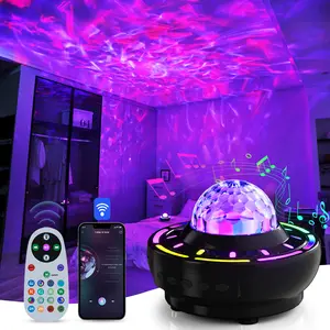 Starry Sky Projector,Galaxy Projector for Bedroom,12 Colours With Remote Control Bluetooth Speaker, Timer, Starry Night Light Star Projector for Bedroom Party Decoration