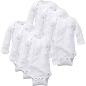 unisex-baby Multi-pack Long-sleeve Onesies Bodysuit with Mitten Cuffs Sizes