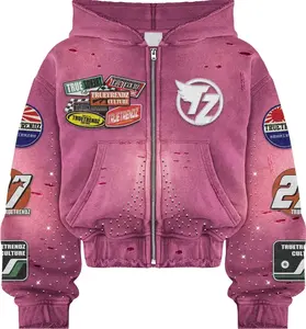 "BLUSH" TM ZIP UP